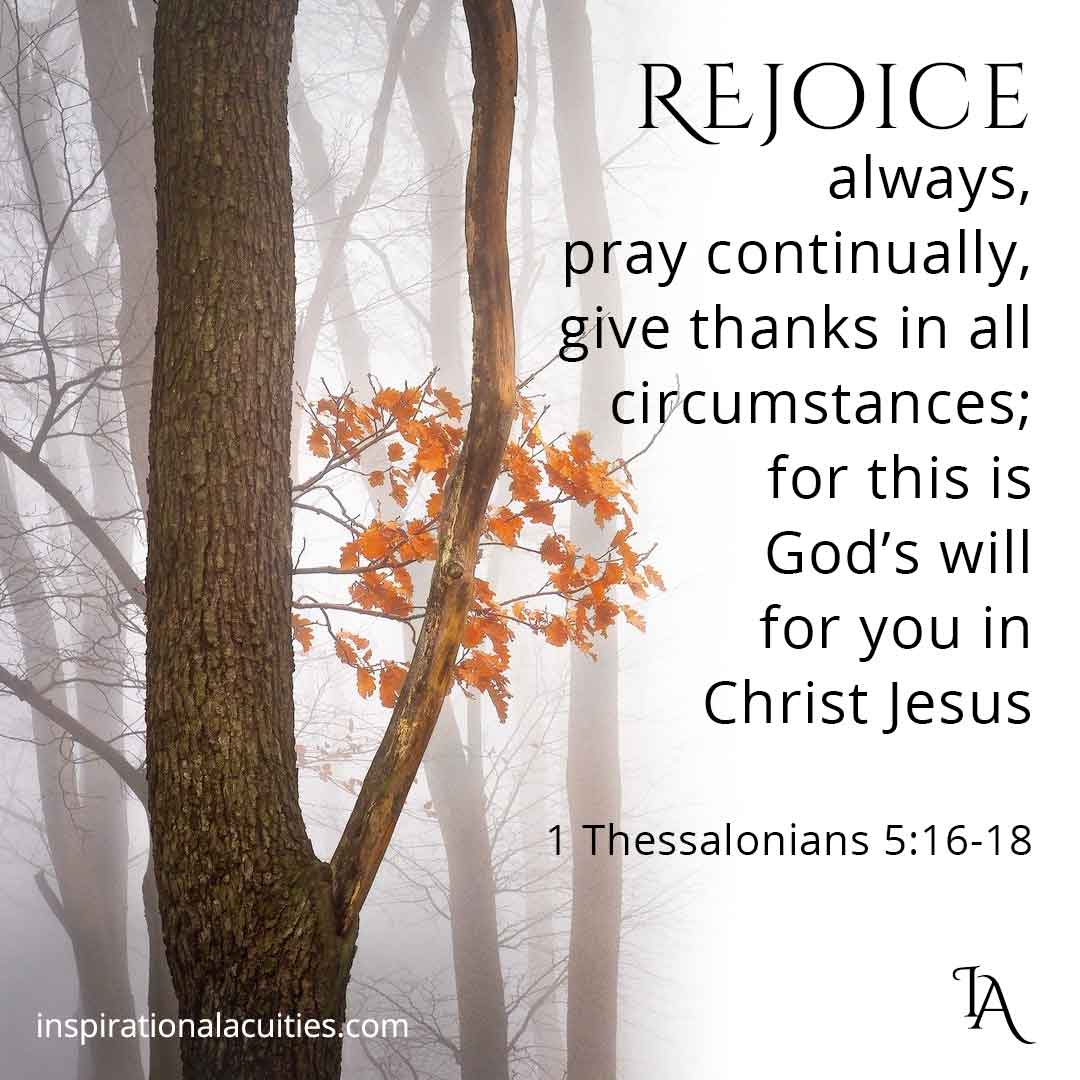 1 thessalonians 5:16-18 daily bible scripture verse